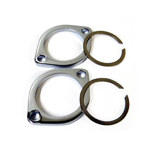RSS BAI-17-0171 Exhaust Flanges for Softail 84-03 & 18-Up/Dyna 91-02/Sportster 86-01 & 14-Up/Touring 85-Up
