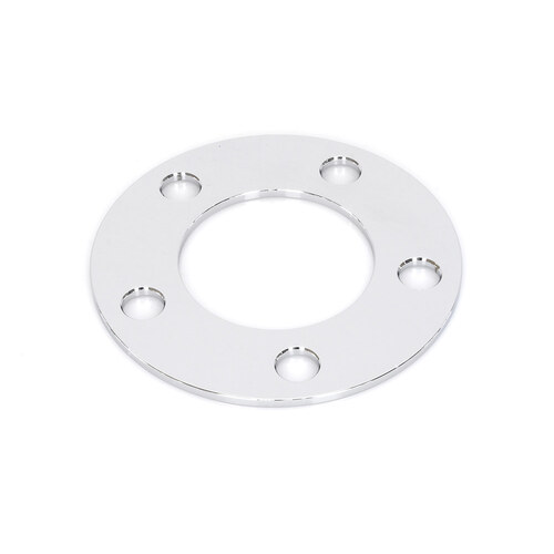 RSS BAI-D26-0138C-S013 1/8" Pulley Spacer Chrome for H-D 00-Up Wheels