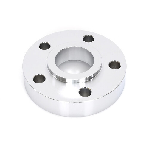 RSS BAI-D26-0138C-S088 7/8" Pulley Spacer Chrome w/Lip for H-D 00-Up Wheels