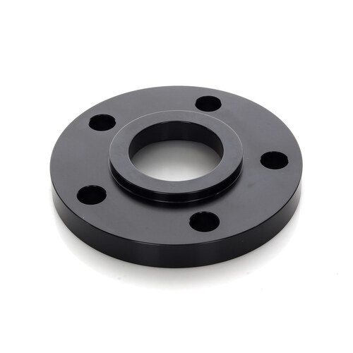 RSS BAI-D26-0138GB-S050 1/2" Pulley Spacer Gloss Black w/Lip for H-D 00-Up Wheels