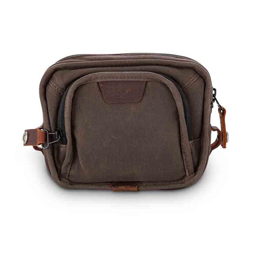 Burly Brand BB15-1012D Handlebar Dark Oak Bag