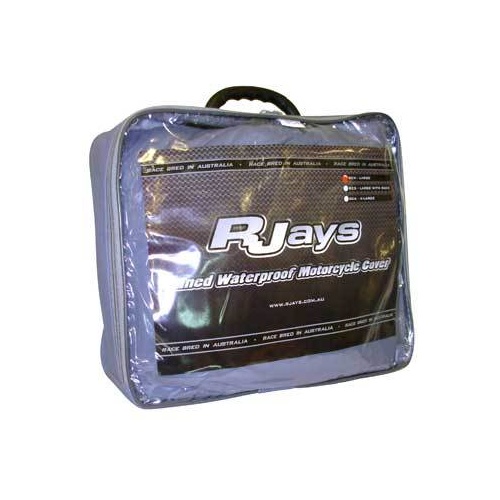 RJays Motorcycle Cover Large (w/ Rack)