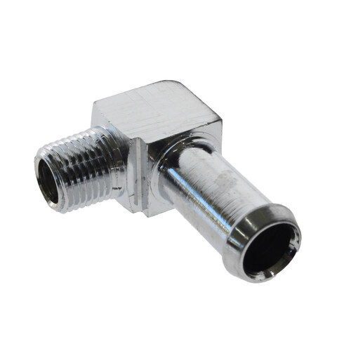 Bender Cycle Machine BCM-2030 90 degree Elbow Oil Fitting w/1/8" NPT Male Thread 3/8" Hose Fitting