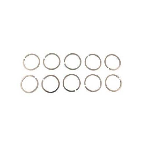 Bender Cycle Machine BCM-2227 2nd 3rd Gear Mainshaft Retaing Ring for Big Twin 37-86 (10 Pack)