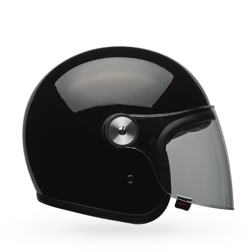 Bell Riot Solid Gloss Black Helmet [Size:SM]