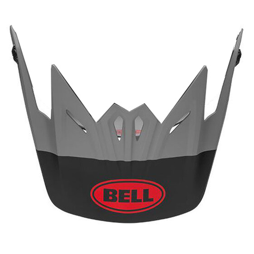 Bell Replacement Peak Glory Matte Black/Grey/Cream for Moto-9 Youth Helmets
