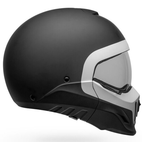 Bell Broozer Cranium Matte Black/White Helmet [Size:MD]