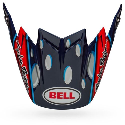 Bell Replacement Peak for Moto-9 Flex Helmet Mcgrath 21 Blue/Red/Black