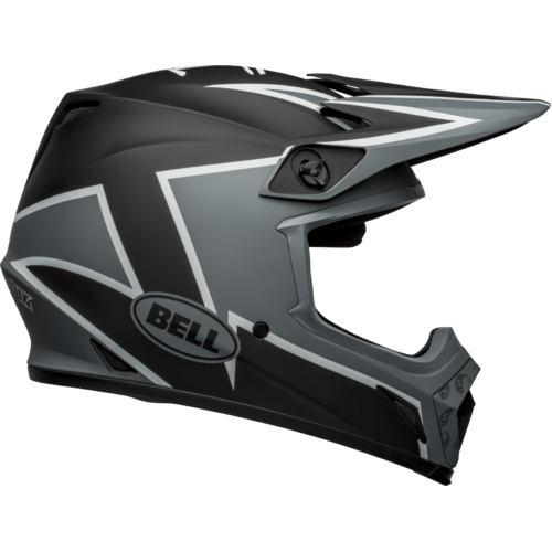 Bell MX-9 MIPS Twitch Matte Black/Grey/White Helmet [Size:SM]