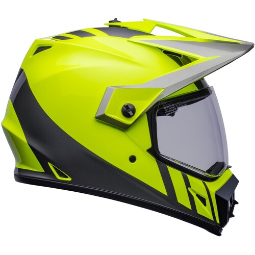 Bell MX-9 Adventure MIPS Dash Hi-Viz Yellow/Grey Helmet [Size:MD]