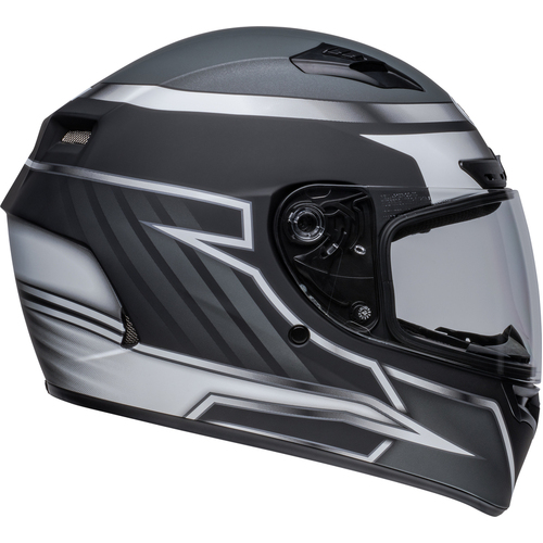 Bell Qualifier DLX MIPS Raiser Matte Black/White Helmet [Size:MD]