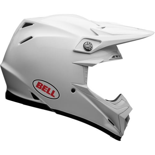 Bell Moto-9S Flex Gloss White Helmet [Size:SM]