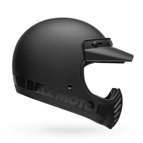Bell Moto-3 Classic Matte & Gloss Black Helmet [Size:XS]