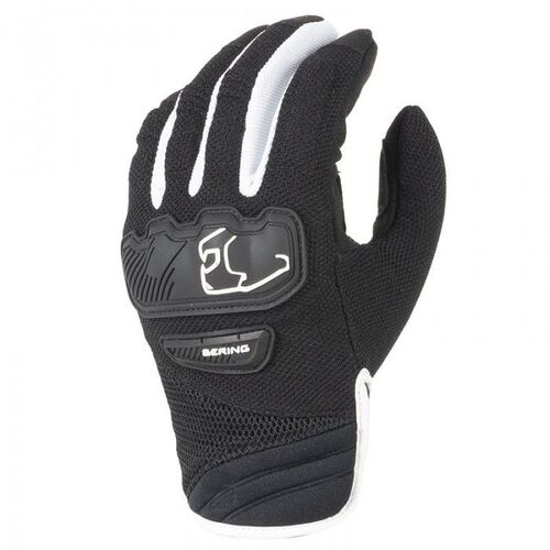 Bering York Black/White Gloves [Size:SM]