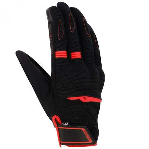 Bering Fletcher Evo Black/Red Gloves [Size:SM]