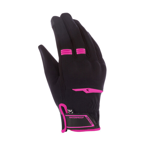 Bering Lady Borneo Evo Black/Pink Womens Gloves [Size:SM]