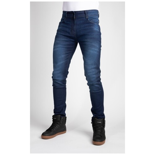 Bull-It Tactical Icon II Blue Slim Short Jeans [Size:32]