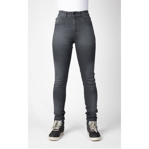 Bull-It Tactical Elara Grey Slim Womens Regular Jeans [Size:8]