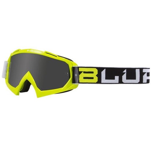 Blur B-10 Goggle Two Face Hi-Viz/Black/White w/Silver Lens