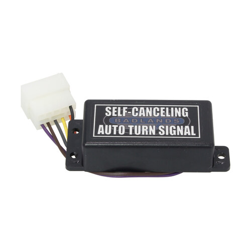 Badlands Motorcycle Products BMP-ATS-03-A Plug-n-Play ATS Self Cancelling Turn Signal Module for Touring 87-93/FX 90-93/Sportster 92-93