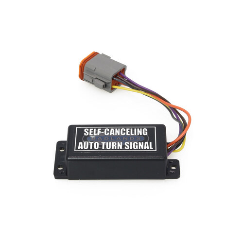 Badlands Motorcycle Products BMP-ATS-03-B-F Plug-n-Play ATS Self Cancelling Turn Signal Module for Touring/Sportster 94-95 w/Female Plug