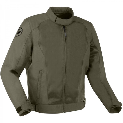 Bering Nelson Khaki Textile Jacket [Size:SM]