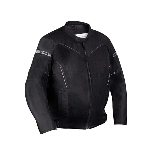 Bering Cancun King Size Black/Grey Textile Jacket [Size:WL]