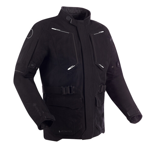 Bering Ottawa GTX Black Textile Jacket [Size:SM]