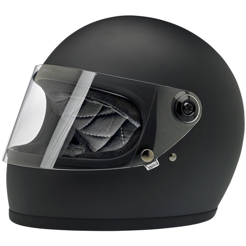 Biltwell Gringo S Flat Black Helmet [Size:SM]