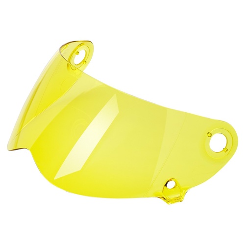 Biltwell Flat Visor Shield Yellow for Lane Splitter GEN2 Helmets