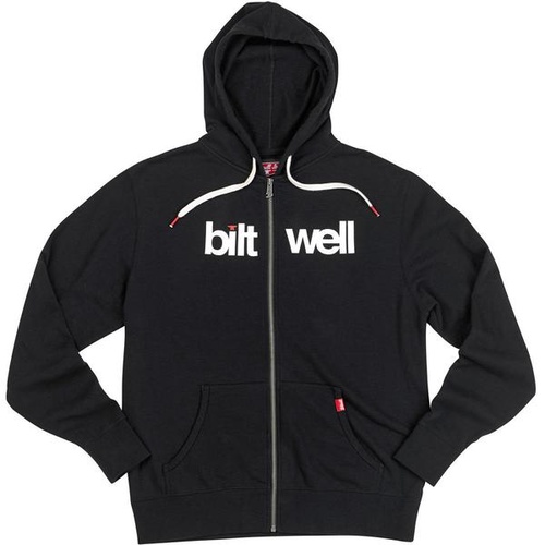 Biltwell Helvetica Thin Black Hoodie [Size:SM]