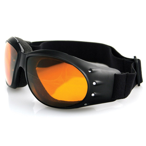 Bobster Eyewear Cruiser Goggles w/Amber Lens