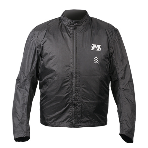 MotoDry Ultra Vent Black/Reflectives Rain Jacket [Size:SM]