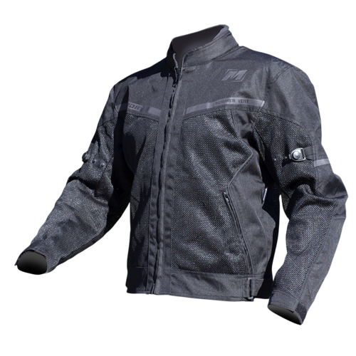 MotoDry Summer-Vent Black Textile Jacket [Size:XL]