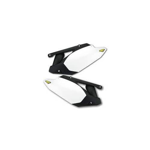 Cycra Side Number Panels White/Black for Yamaha YZ450F 10-13