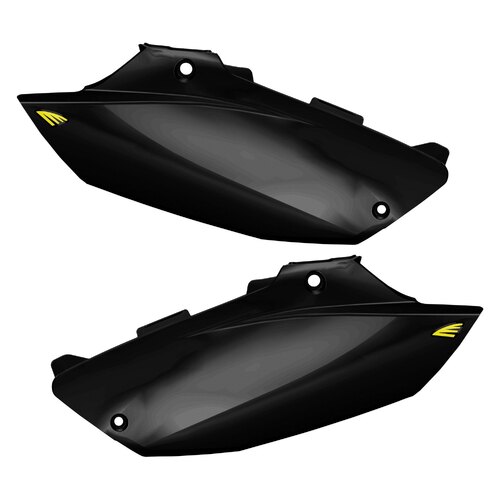Cycra Side Number Panels Black for Yamaha YZ125/YZ250 05-14