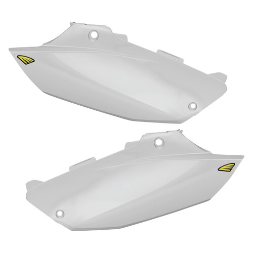 Cycra Side Number Panels White for Yamaha YZ125/YZ250 05-14