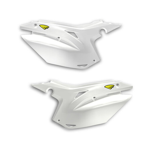 Cycra Side Number Panels White for Honda CRF250R 14-17/CRF450R 13-16