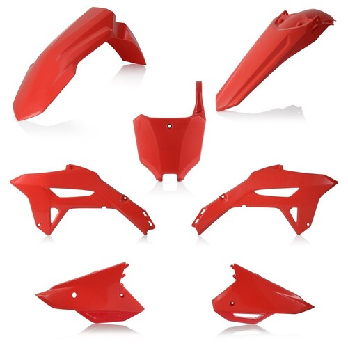 Cycra 5 Piece Replica Plastics Kit Red for Honda CRF450R 2021