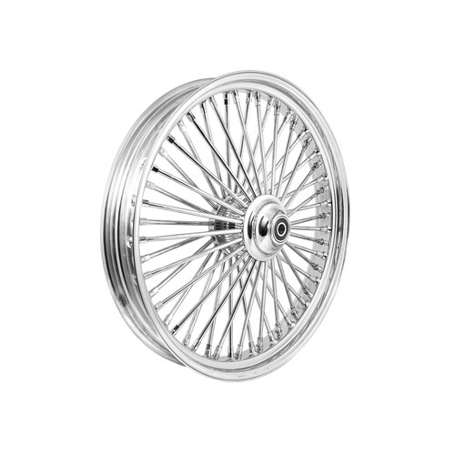 DNA Specialty DNA-18561450A 18" x 5.5" Mammoth Fat Spoke Rear Wheel Chrome for Dyna 12-17/Sportster 14-21