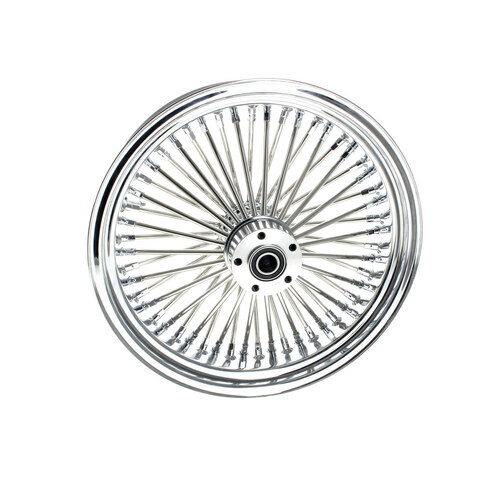 DNA Specialty DNA-18562342A 18" x 5.5" Mammoth Fat Spoke Rear Wheel Chrome for Softail 08-Up