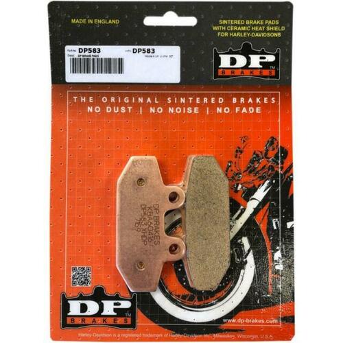 DP Brake Pads DP583 Sintered Metal Rear Brake Pads for H-D Breakout/Deluxe/Fat Bob/Fat Boy/Heritage Classic/Low Rider/Softail