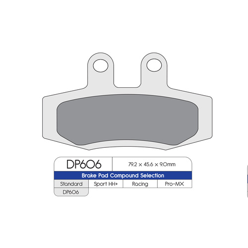 DP Brake Pads DP606 Sintered Brake Pads