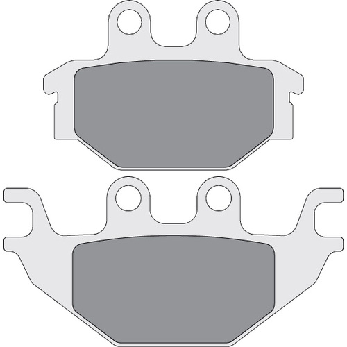 DP Brake Pads DP967 Sintered Front/Rear Brake Pads for Arctic Cat 250 06-08/Can-Am DS250 07-20/Kymco MXU 300 13-15