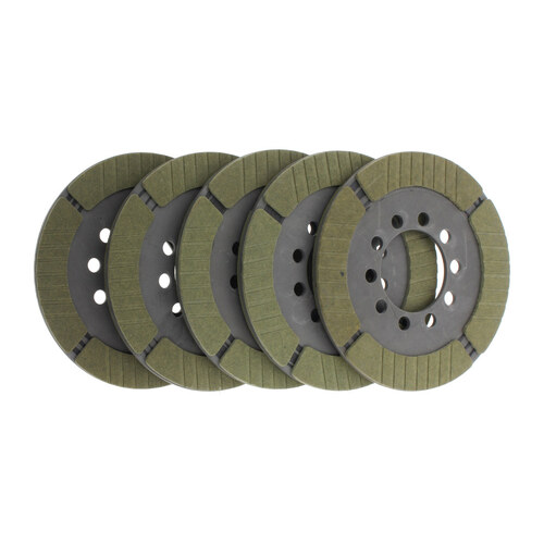 Energy One Performance Clutches E1-BT-5-ECONO Friction Plate Kit for Big Twin 41-84 w/4 Speed