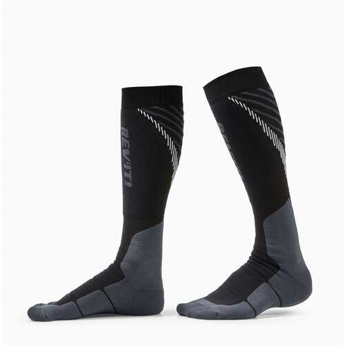 REV'IT! Atlantic Black/White Socks [Size:42-44]