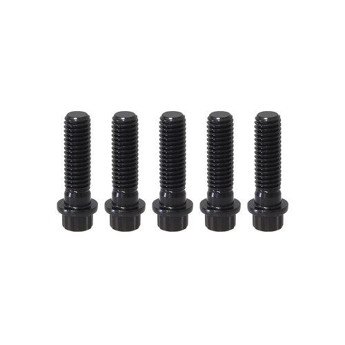 Feuling FE-ARP204 Rear Pulley Bolts Black 12 Point ARP 7/16"-14 x 1.50"