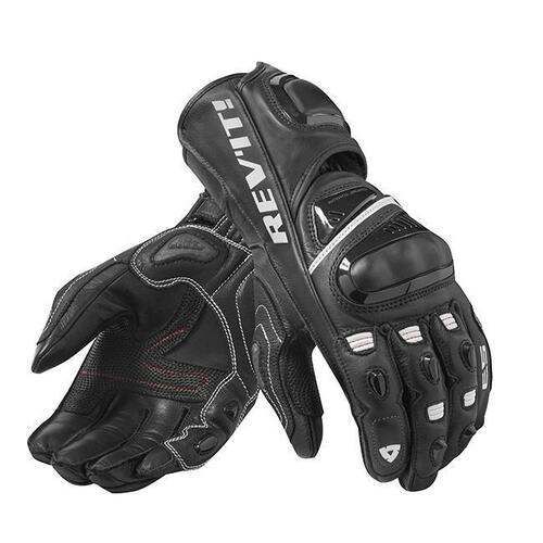 REV'IT! Jerez 3 Black/White Gloves [Size:XL]
