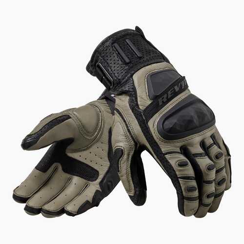 REV'IT! Cayenne 2 Black/Sand Gloves [Size:SM]