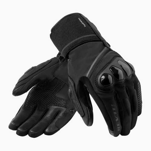 REV'IT! Summit 4 H2O Black Gloves [Size:SM]